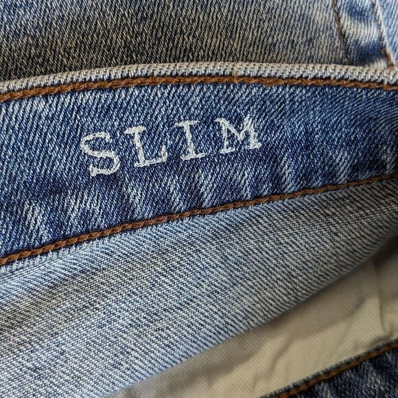 Madewell SLIM Selvedge Jeans Welton Light Wash Sz 33 30 NWT NG300 - Picture 15 of 16